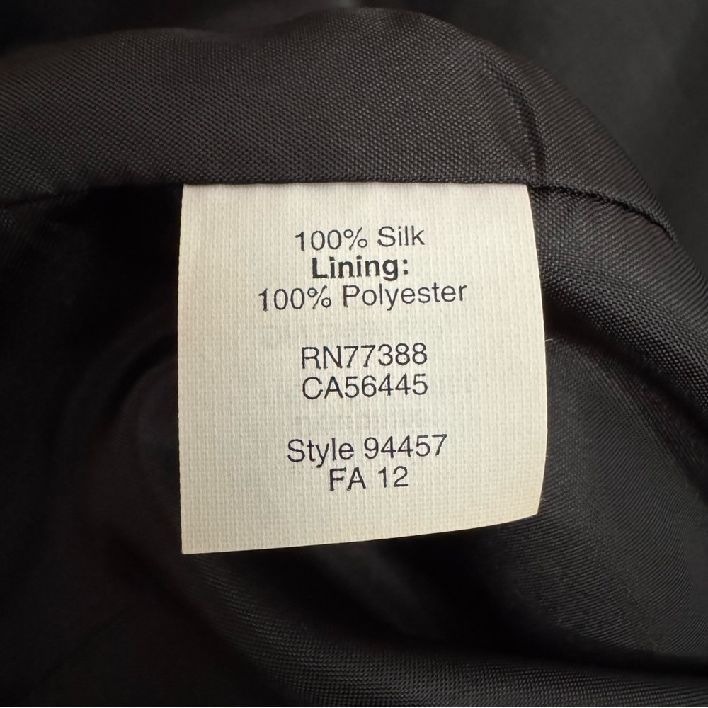 NWT J. Crew 100% Silk Lucienne Dress Size 6 - Picture 7 of 12